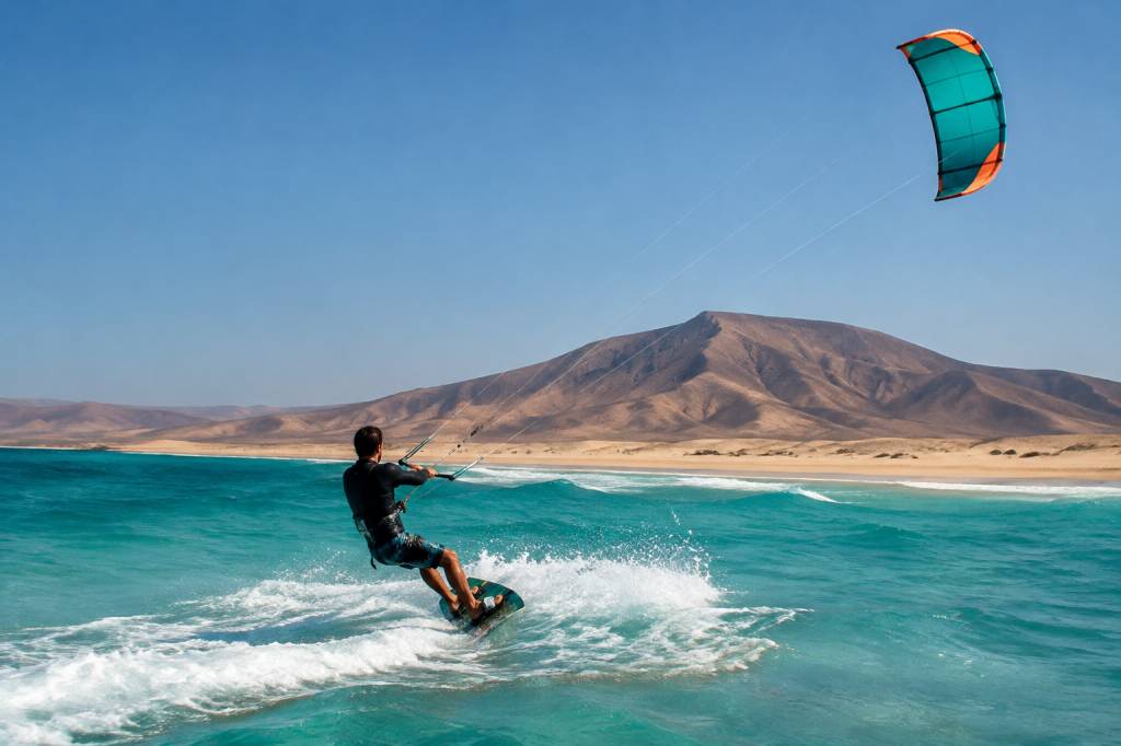 Flag Beach Fuerteventura : mon guide pour découvrir ce spot de glisse incontournable